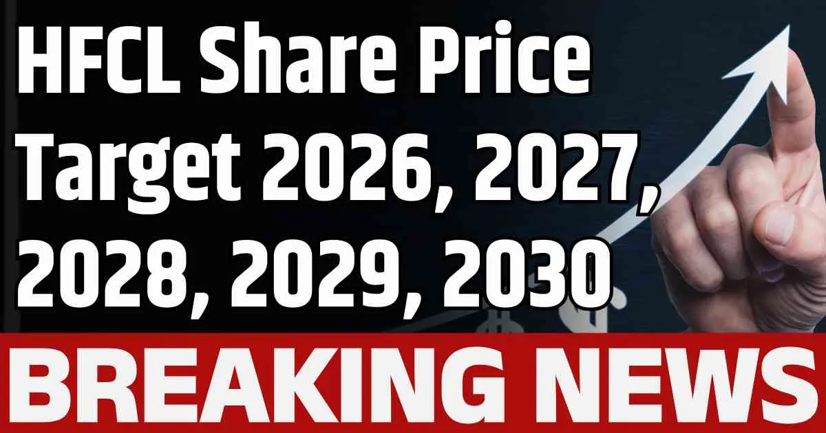 HFCL Share Price Target 2026, 2027, 2028, 2029, 2030