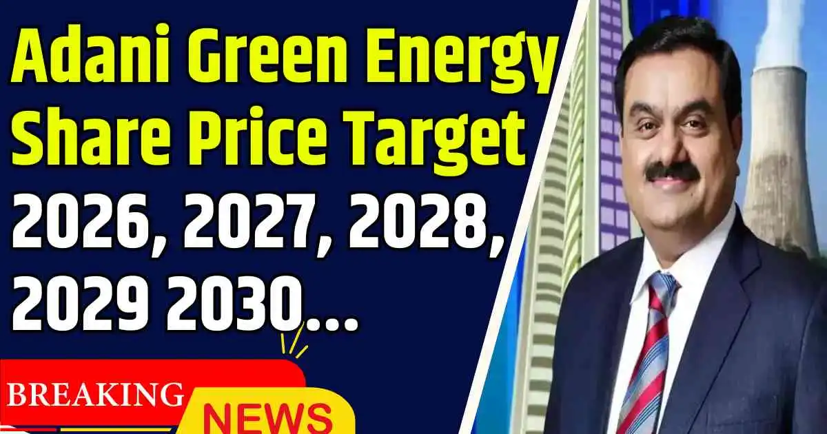 Adani Green Energy Share Price Target 2026, 2027, 2028, 2029, 2030