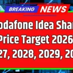 Vodafone Idea Share Price Target 2026, 2027, 2028, 2029, 2030