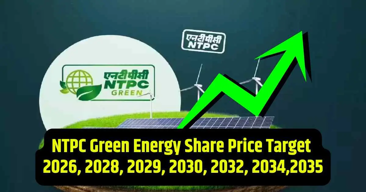 NTPC Green Energy Share Price Target 2026, 2028, 2029, 2030, 2032, 2034,2035